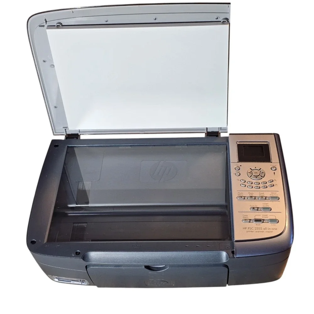HP PSC 2355v All-in-One Photo Printer Copier - Powers On - Parts Repair Only
